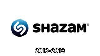 Shazam historical logos
