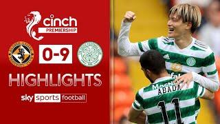 Celtic record their biggest victory in 12 years!  Dundee United 0-9 Celtic | Highlights