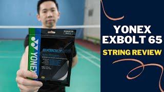 Yonex Exbolt 65 Badminton String Review - By Volant