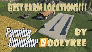 Farming Simulator 19 - Felsbrunn - Top 4 Locations To Build a Farm
