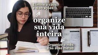 COMO ORGANIZAR SUA VIDA INTEIRA DO ZERO?