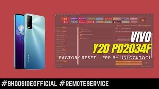 VIVO Y20 PD2034F FACTORY RESET+FRP #shoosideofficial #remoteservice