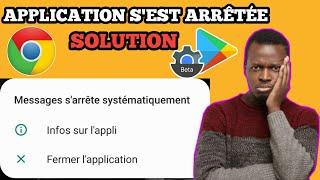 3 ASTUCES POUR RÉSOUDRE LE PROBLÈME DE APPLICATION S'EST ARRÊTÉ