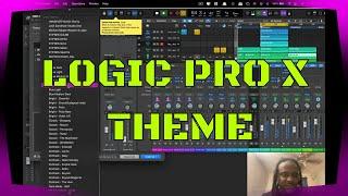 Logic Pro X color themes?