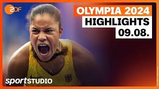 Olympia Highlights Freitag 09.08. | Paris 2024 | sportstudio