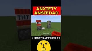 ANSIEDAD - ANXIETY [+Minecraft SHORTS 2022 +memes +TIKTOK] #shorts #viral #sabiasque #viral #top