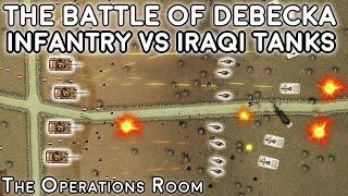 US & Peshmerga Infantry vs Iraqi Tanks, The Battle of Debecka 2003 - Animated