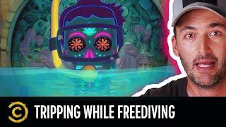 What Freediving While Super Stoned Feels Like (Ft. Jason Silva) - Tales From the Trip