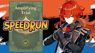 Misty Dungeon |Amplifying Trial| |SpeedRun| Genshin Impact