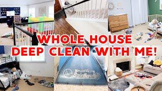 *HUGE* EXTREME WHOLE HOUSE CLEAN WITH ME 2021! SPEED CLEANING MOTIVATION! CLEANING ROUTINE! SAHM