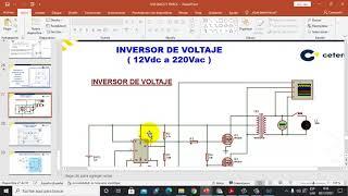 INVERSOR DE VOLTAJE CON MOSFET EN PROTEUS