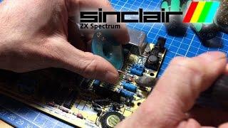 ZX Spectrum 48k Capacitor Replacement