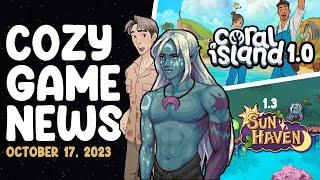 Coral Island 1.0 Release Date! Sun Haven 1.3 Update | COZY GAME NEWS | October 17, 2023