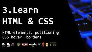 3 HTML & CSS