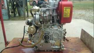 Turbo and Oil Flow Testing on Turbo-Diesel 10hp Single Cylinder Engine