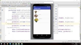 Android Tutorial - Custom ListView Layout