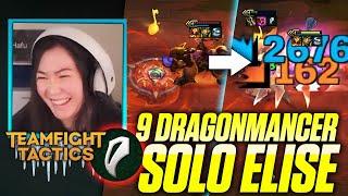 9 Dragonmancer Elise SOLOS the Entire Lobby | Hafu TFT n' Chill