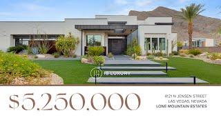 4121 North Jensen Street | Lone Mountain Estates | IS LUXURY