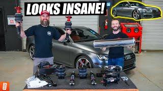 Building an Audi S4 Prestige - Part 4 - Airlift Performance 3P - Air Suspension!