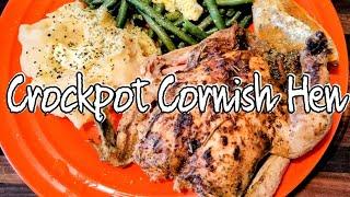 Slow Cooker Cornish Hens: Easy Recipe, Beautiful Results.