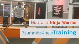 Nico wird Ninja Warrior - oder auch nicht