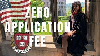 How to get College Application Fee Waivers for International Students | Free Universities 