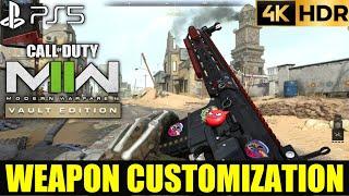 MW2 Weapon Customization | MW2 M4 FJX Cinder Customization | Weapon Customization MW2 Vault Edition