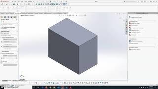 Convert to Sheet Metal in SolidWorks