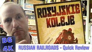 Russian Railroads Board Game Review - Still Worth It?