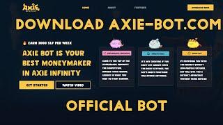 AXIE INFINITY BOT - TUTORIAL | AUTOBATTLE & AUTOFARMING BOT | CRYPTO FARM | BITCOIN | ETHEREUM | SLP