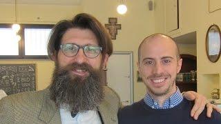  Italian Barber - Head and Face shave with hot towel and Massage - No Talking ASMR