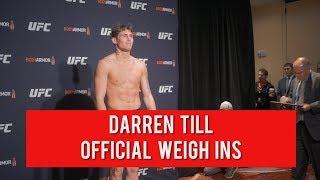 Darren Till LOOKS DRAINED at weigh ins | #UFC244