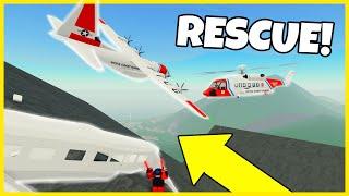 1000FT RESCUE in MOUNTAIN! Coast Guard Story | PTFS (Roblox)