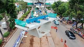 Erection box girder segment By. VSL INDONESIA