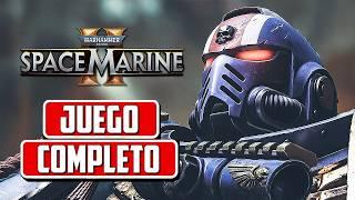 Warhammer 40k SPACE MARINE II - JUEGO COMPLETO EN ESPAÑOL - FULL Walkthrough guia 100%