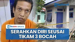 Seusai Tikam 3 Bocah Tetangganya, Pria di Deli Serdang Serahkan Diri ke Polisi dan Buang Pisau