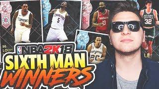 6TH MAN OF THE YEAR WINNERS! NBA 2K18 SQUAD BUILDER