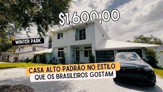 CASA ALTO PADRÃO EM WINTER PARK, DO JEITO QUE O BRASILEIRO GOSTA | EP.03