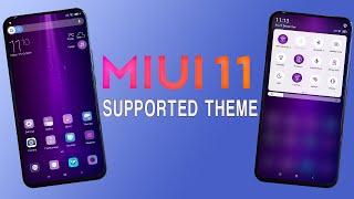 MIUI 11 Supported Theme of Jan 2020 | Purple Sea MIUI 11 Theme