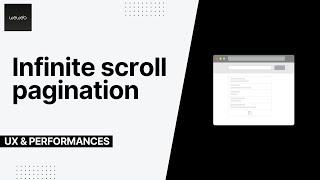 Infinite scrolling in WeWeb