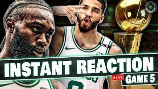IMMEDIATE REACTION: Mavs @ Celtics NBA Finals Game 5