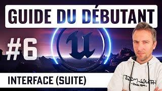 Suite de la découverte de l'interface Unreal Engine 5 - Guide du débutant UE5