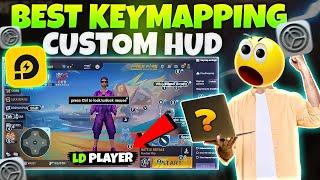 BEST KEYMAPPING for Free Fire New PC Player: LD Player Emulator Easy Custom HUD  For Free Fire 