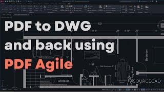 How to Convert PDF to DWG and Convert it Back using PDF Agile