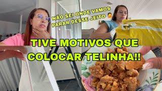 NÃO SEI ONDE VAMOS PARAR DESSE JEITOTIVEMOS QUE COLOCAR TELINHAS! TORRESMO PARA O ALMOÇO