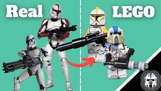 5 Custom LEGO Guns for your LEGO Republic Army! (EASY Tutorial) #legostarwars