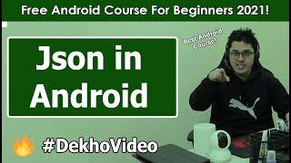 Retrieve & Parse JSON Data from Web URL in Android | Android Tutorials in Hindi #19