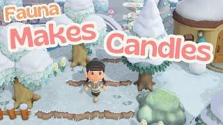 Candle Making Station | Winter Christmas Cottagecore Island | ACNH Animal Crossing New Horizons