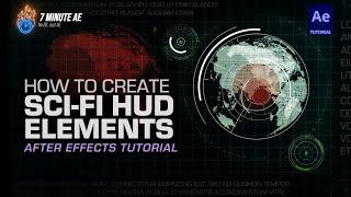 How to Create HUD Elements in After Effects | Motion Graphics Tutorial