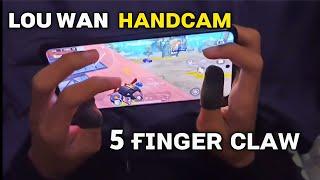 LOU WAN HANDCAM| 5 FINGER CLAW | 100K SPECIAL | PUBG MOBILE LITE